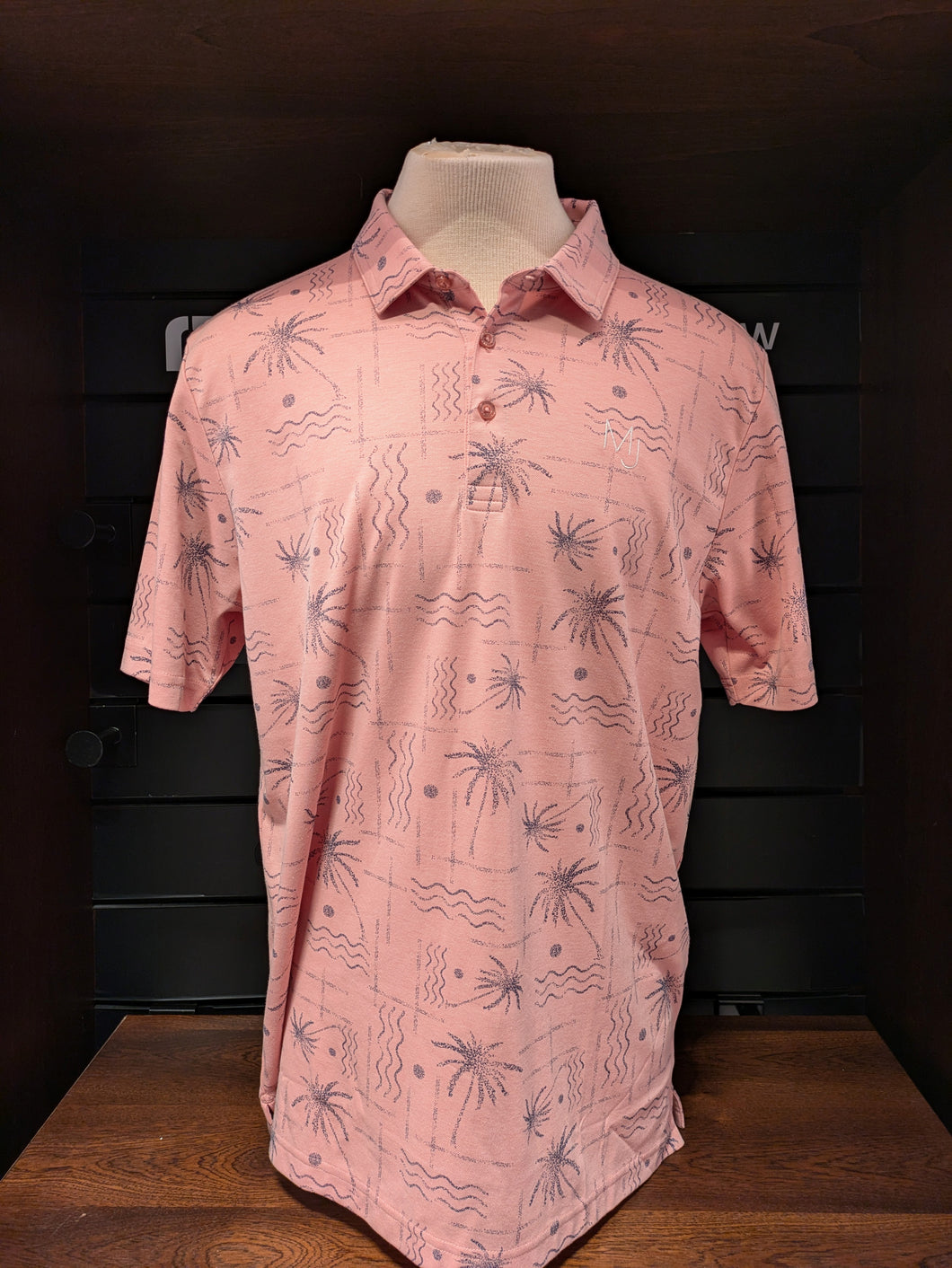 Travis Mathew Coconut Palm Polo Shirt