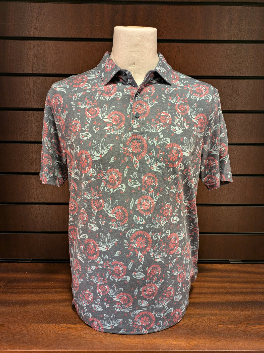 Travis Mathew Featherweight Flourish Polo Shirt