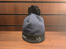 Load image into Gallery viewer, Adidas 3 Stripe Pom Beanie
