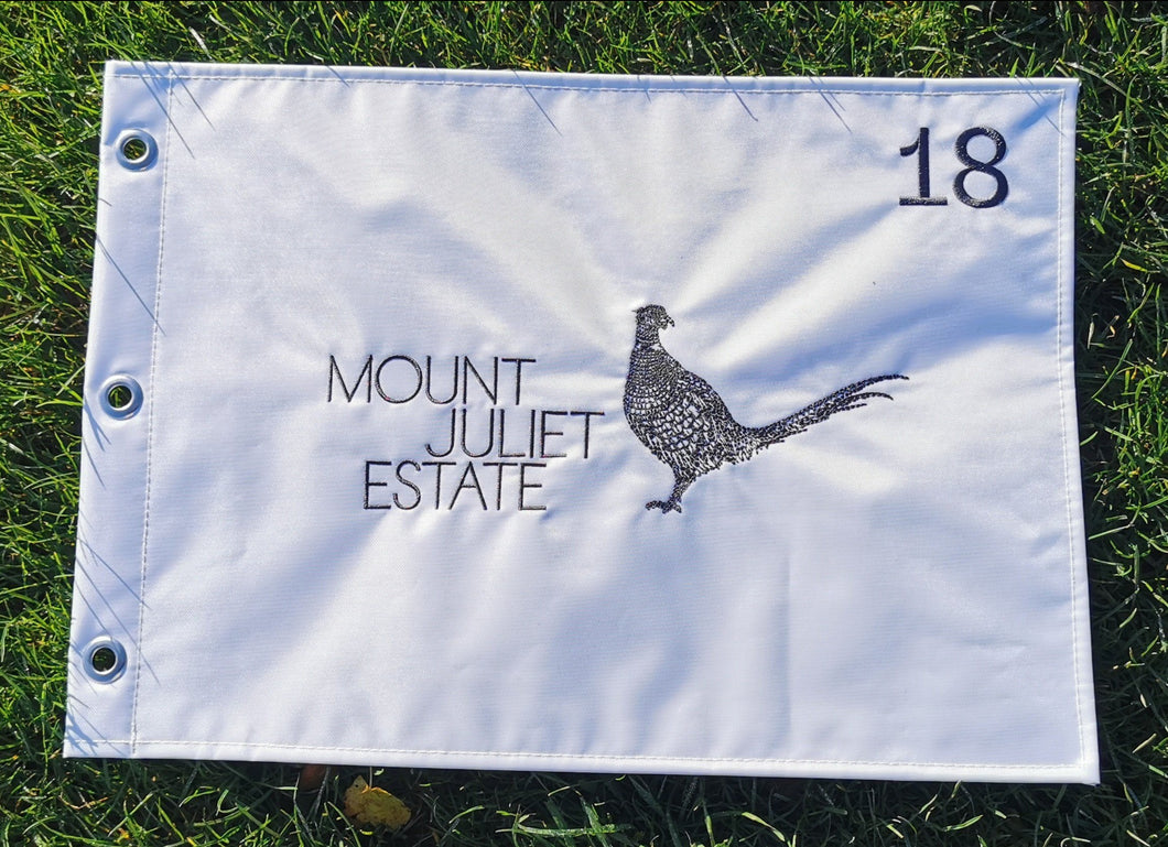 Mount Juliet Estate Pin Flag
